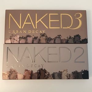 NWT Urban Decay Naked 2 & 3 eyeshadow palettes